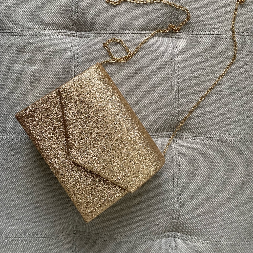 Gold small purse.